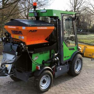 Large green LM Trac 287 machine.