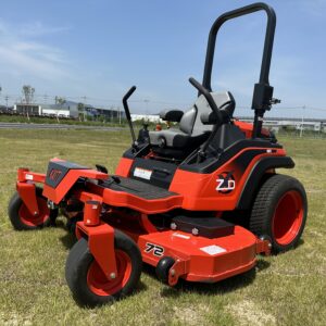Large red Kioti ZXD Lawn mower.